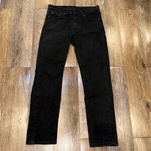 LEVI’s 511 Black Denim Jeans, Size 29 X 30